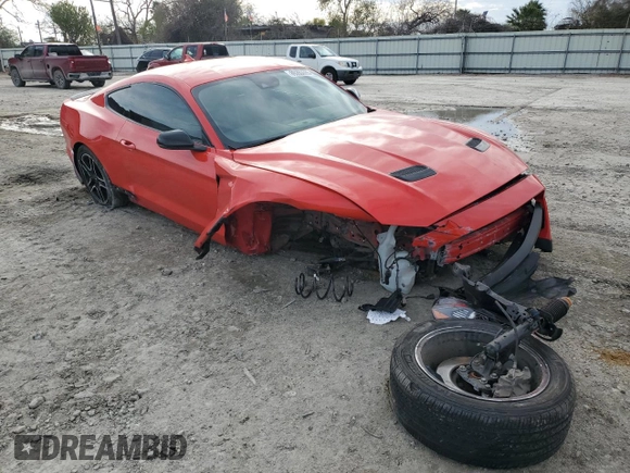 2022 Ford Mustang EcoBoost with VIN 1FA6P8TH3N5101247, listed as a Copart auction lot 89260665 with 59,662 mi miles and Salvage Title. Bid and sale history available at carsss.com. Image 4.