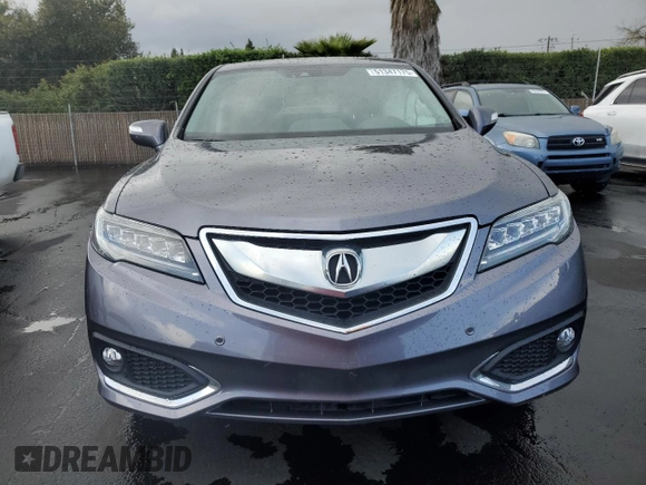 2018 Acura RDX w/Advance Pkg with VIN 5J8TB3H71JL000925, listed as a Copart auction lot 51347175 with 54,616 mi miles and Salvage Title. Bid and sale history available at carsss.com. Image 5.