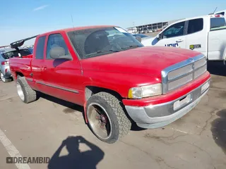 1999 Dodge Ram 1500 with VIN 3B7HC13Y2XM560384, listed as a IAAI auction lot 41095150 with 160,398 mi miles. Bid and sale history available at carsss.com. Image 1.