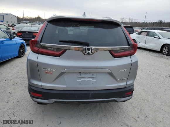 2021 Honda CR-V Touring with VIN 2HKRW2H9XMH625941, listed as a Copart auction lot 87547675 with 51,695 mi miles and Salvage Title. Bid and sale history available at carsss.com. Image 6.