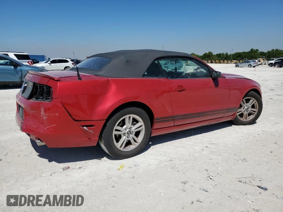 2013 Ford Mustang V6 with VIN 1ZVBP8EM9D5217390, listed as a Copart auction lot 50158865 with 128,928 mi miles and Salvage title. Bid and sale history available at DreamBid. Image 3.