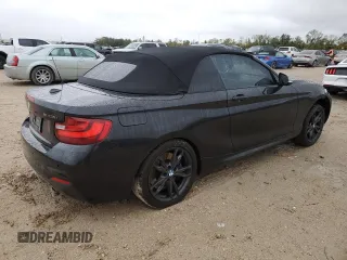 2016 BMW 2 Series M235i with VIN WBA1M1C50GV393966, listed as a Copart auction lot 83044244 with 115,686 mi miles and Salvage Title. Bid and sale history available at carsss.com. Image 3.