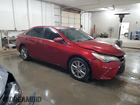 2015 Toyota Camry XLE with VIN 4T1BF1FK9FU994148, listed as a Copart auction lot 50994595 with 126,565 mi miles and Salvage Title. Bid and sale history available at DreamBid. Image 4.