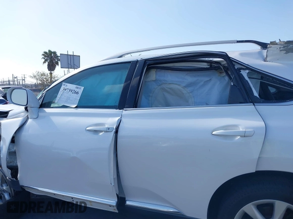 2012 Lexus RX with VIN 2T2ZK1BA5CC075232, listed as a IAAI auction lot 39739266 with Not Provided miles and . Bid and sale history available at carsss.com. Image 13.