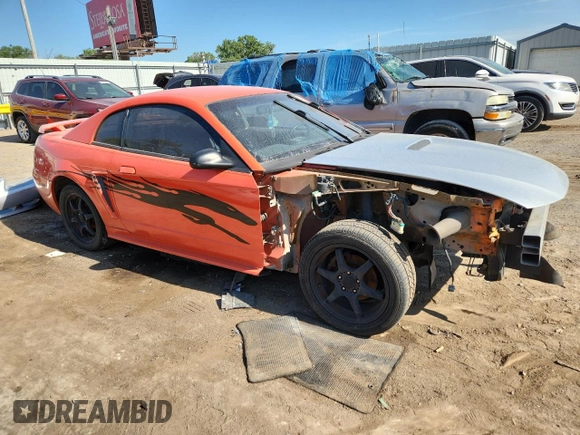 2004 Ford Mustang Standard with VIN 1FAFP40644F208795, listed as a Copart auction lot 62378165 with Not provided miles and Salvage title. Bid and sale history available at DreamBid. Image 4.
