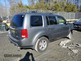 2009 Honda Pilot EX with VIN 5FNYF48459B001837, listed as a Copart auction lot 42223455 with Not Provided miles and Salvage Title. Bid and sale history available at carsss.com. Image 3.