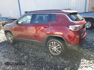 2020 Jeep Compass Latitude with VIN 3C4NJDBB6LT251735, listed as a Copart auction lot 50236265 with 113,258 mi miles and Clean Title. Bid and sale history available at DreamBid. Image 2.