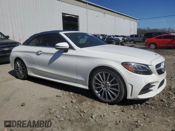 2019 Mercedes-Benz C 300 with VIN WDDWK8DB1KF795449, listed as a Copart auction lot 49775875 with Not Provided miles and Clean Title. Bid and sale history available at carsss.com. Image 4.