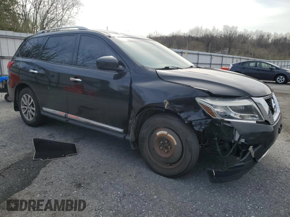 2014 Nissan Pathfinder SV with VIN 5N1AR2MM4EC645464, listed as a Copart auction lot 51320875 with 159,603 mi miles and Salvage Title. Bid and sale history available at carsss.com. Image 4.