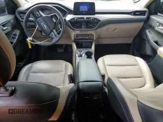 2020 Ford Escape SEL with VIN 1FMCU9H68LUB17865, listed as a Copart auction lot 58217685 with 113,569 mi miles and Salvage title. Bid and sale history available at DreamBid. Image 8.