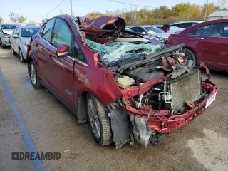 2014 Ford C-Max SEL with VIN 1FADP5BUXEL504612, listed as a Copart auction lot 77826444 with Not Provided miles and Non Repairable. Bid and sale history available at DreamBid. Image 4.