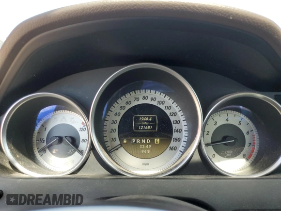 2012 Mercedes-Benz C 250 Sport with VIN WDDGF4HB3CA669569, listed as a Copart auction lot 60805995 with 121,681 mi miles and Salvage title. Bid and sale history available at DreamBid. Image 9.