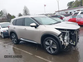 2022 Nissan Rogue Platinum with VIN JN8BT3DD0NW271583, listed as a IAAI auction lot 41792145 with 64,708 mi miles. Bid and sale history available at carsss.com. Image 14.