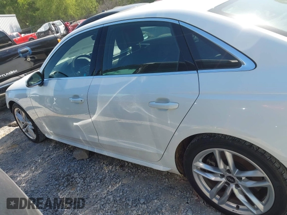 2023 Audi A4 S line Premium Plus with VIN WAUEAAF41PN009934, listed as a IAAI auction lot 42045697 with 49,039 mi miles and . Bid and sale history available at DreamBid. Image 15.