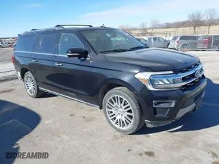 2023 Ford Expedition Max Limited with VIN 1FMJK2A85PEA55552, listed as a IAAI auction lot 41403850 with 36,481 mi miles. Bid and sale history available at carsss.com. Image 1.