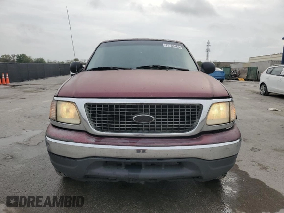 2000 Ford Expedition XLT with VIN 1FMRU1569YLA22051, listed as a Copart auction lot 47733465 with 0 mi miles and Salvage Title. Bid and sale history available at carsss.com. Image 5.