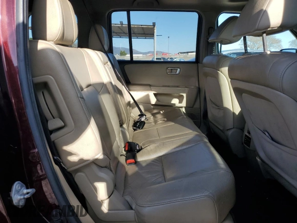 2012 Honda Pilot EX-L with VIN 5FNYF4H64CB019433, listed as a Copart auction lot 49353805 with 177,645 mi miles and Salvage Title. Bid and sale history available at carsss.com. Image 11.