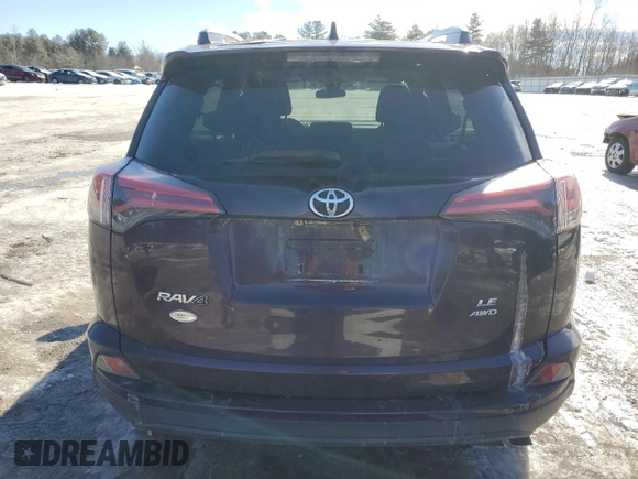 2017 Toyota RAV4 LE with VIN 2T3BFREV0HW555151, listed as a Copart auction lot 45667265 with 182,481 mi miles and Salvage Title. Bid and sale history available at DreamBid. Image 6.