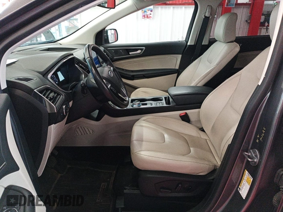 2021 Ford Edge Titanium with VIN 2FMPK4K95MBA50355, listed as a IAAI auction lot 42821253 with 109,191 mi miles and . Bid and sale history available at DreamBid. Image 37.