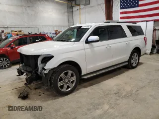 2019 Ford Expedition Max XLT with VIN 1FMJK1JTXKEA57269, listed as a Copart auction lot 48294285 with 109,850 mi miles and Salvage Title. Bid and sale history available at DreamBid. Image 1.