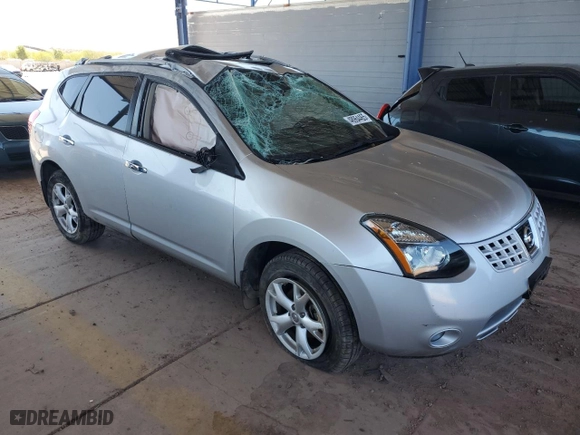2010 Nissan Rogue S with VIN JN8AS5MTXAW003717, listed as a Copart auction lot 48964465 with 99,716 mi miles and Salvage Title. Bid and sale history available at carsss.com. Image 4.