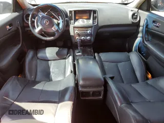2014 Nissan Maxima S with VIN 1N4AA5AP6EC476727, listed as a Copart auction lot 49458125 with 141,656 mi miles and Salvage title. Bid and sale history available at DreamBid. Image 8.