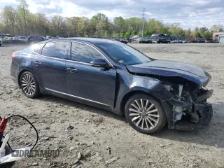 2017 Kia Cadenza Premium z VIN KNALC4J15H5081186, wystawiony jako Copart lot #53206995 z przebiegiem 86 953 mil mil oraz Szkody całkowita. Historia ofert i sprzedaży dostępna na DreamBid. Obrazek 4.