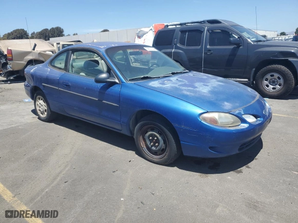 1998 Ford Escort ZX2 "Cool" with VIN 3FAKP1135WR250240, listed as a Copart auction lot 56533744 with 194,785 mi miles and Salvage Title. Bid and sale history available at carsss.com. Image 4.