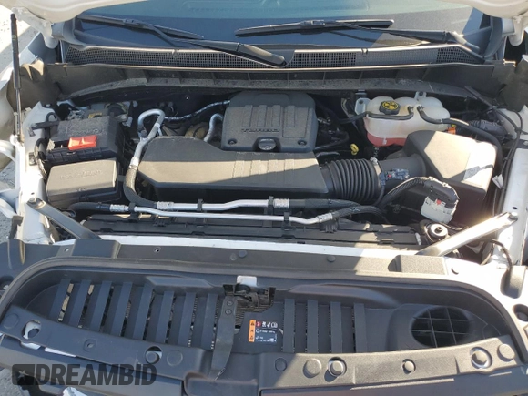 2021 Chevrolet Silverado 1500 Custom with VIN 1GCPYBEK9MZ340181, listed as a Copart auction lot 48616105 with 39,807 mi miles and Salvage Title. Bid and sale history available at DreamBid. Image 11.