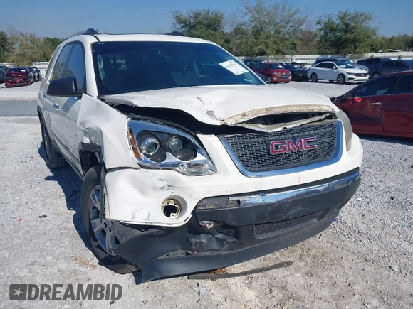 2010 GMC Acadia SL with VIN 1GKLRKED0AJ121296, listed as a IAAI auction lot 41633947 with 162,711 mi miles. Bid and sale history available at carsss.com. Image 6.