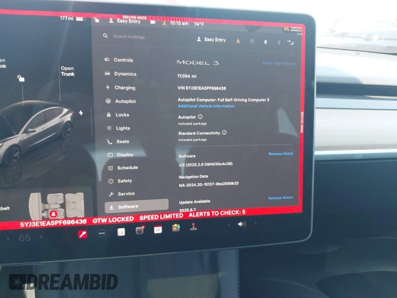 2023 Tesla Model 3 с VIN 5YJ3E1EA5PF696436, выставлен на аукционе IAAI как лот 42099142 с пробегом 17 054 миль миль и . История ставок и продаж доступна на DreamBid. Изображение 18.