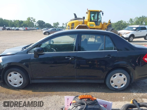 2008 Nissan Versa 1.8 S with VIN 3N1BC11E18L374733, listed as a IAAI auction lot 40022252 with 91,593 mi miles. Bid and sale history available at carsss.com. Image 14.