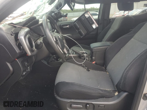 2020 Toyota Tacoma SR5 with VIN 3TMDZ5BN5LM090020, listed as a Copart auction lot 58192835 with 107,156 mi miles and Salvage title. Bid and sale history available at DreamBid. Image 7.