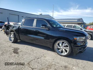 2022 Ram 1500 Lone Star with VIN 1C6RREFT2NN372484, listed as a Copart auction lot 83815724 with 32,908 mi miles and Salvage title. Bid and sale history available at DreamBid. Image 4.