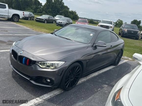 2014 BMW 4 Series 435i xDrive with VIN WBA3R5C59EK186198, listed as a Copart auction lot 54361555 with 103,175 mi miles and Clean Title. Bid and sale history available at carsss.com. Image 2.