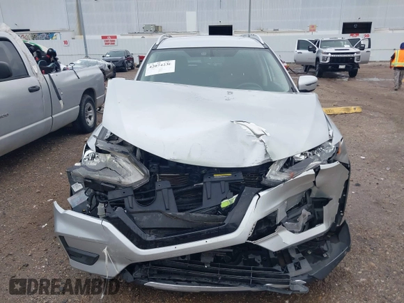 2017 Nissan Rogue S with VIN KNMAT2MT0HP546120, listed as a IAAI auction lot 42074230 with 92,888 mi miles and . Bid and sale history available at DreamBid. Image 12.