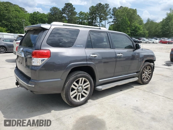 2011 Toyota 4Runner Trail with VIN JTEBU5JRXB5034150, listed as a Copart auction lot 55321715 with 171,022 mi miles and Salvage title. Bid and sale history available at DreamBid. Image 3.