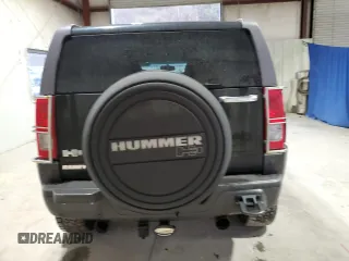 2006 Hummer H3 with VIN 5GTDN136768115805, listed as a Copart auction lot 83317704 with 119,172 mi miles and Salvage Title. Bid and sale history available at DreamBid. Image 6.