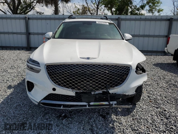 2023 Genesis GV70 2.5T with VIN KMUMADTB5PU135946, listed as a Copart auction lot 50423435 with 11,783 mi miles and Salvage Title. Bid and sale history available at DreamBid. Image 5.