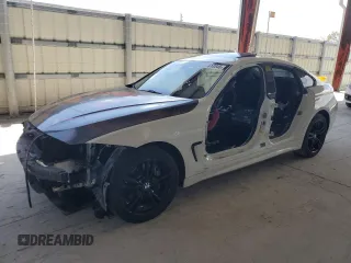 2018 BMW 4 Series 430i z VIN WBA4J1C52JBG80131, wystawiony jako Copart lot #51413345 z przebiegiem Nie podano mil oraz Szkoda całkowita • Salvage title. Historia ofert i sprzedaży dostępna na DreamBid. Obrazek 1.