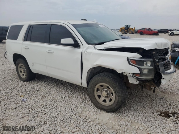 2018 Chevrolet Tahoe Commercial with VIN 1GNSKFEC7JR126384, listed as a Copart auction lot 70144814 with 0 mi miles and Clean Title. Bid and sale history available at carsss.com. Image 4.