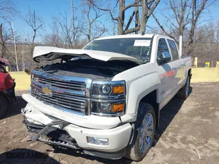 2014 Chevrolet Silverado 1500 High Country with VIN 3GCUKTEC2EG317846, listed as a IAAI auction lot 41763051 with 130,862 mi miles. Bid and sale history available at carsss.com. Image 2.