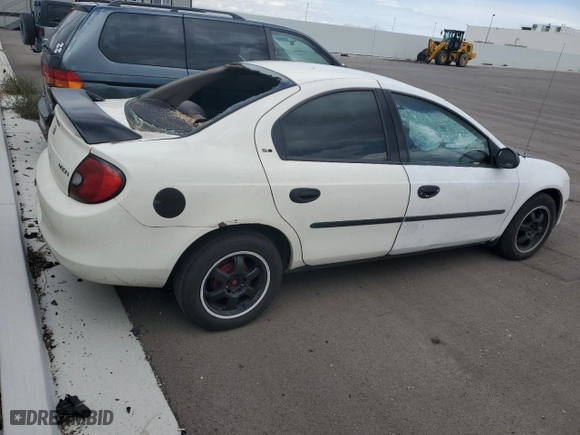 2001 Dodge Neon Highline with VIN 1B3ES46C41D207768, listed as a Copart auction lot 71912564 with 198,221 mi miles and Salvage Title. Bid and sale history available at carsss.com. Image 3.