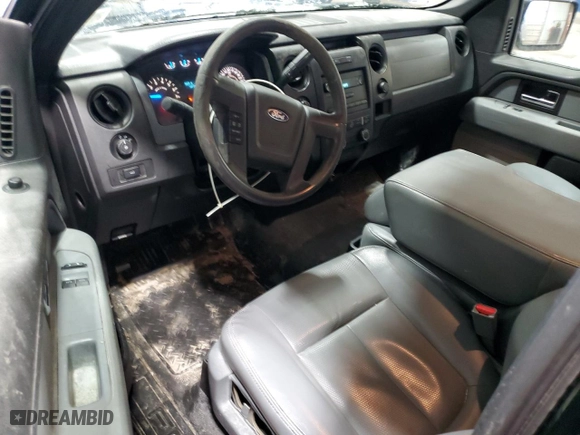 2013 Ford F-150 XL with VIN 1FTNF1EF3DKE29764, listed as a Copart auction lot 44132955 with 130,704 mi miles and Salvage Title. Bid and sale history available at carsss.com. Image 8.
