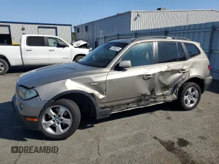 2007 BMW X3 3.0si with VIN WBXPC934X7WF04707, listed as a Copart auction lot 62899235 with Not provided miles and Salvage title. Bid and sale history available at DreamBid. Image 1.