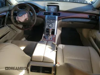 2009 Acura RL Tech Pkg with VIN JH4KB26609C002495, listed as a Copart auction lot 42647185 with 116,942 mi miles and Salvage Title. Bid and sale history available at carsss.com. Image 8.