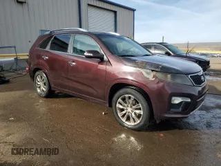 2011 Kia Sorento SX with VIN 5XYKW4A26BG136547, listed as a Copart auction lot 45661745 with 0 mi miles and Salvage Title. Bid and sale history available at carsss.com. Image 4.