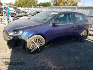 2011 Volkswagen GTI w/Sunroof with VIN WVWEV7AJ2BW204421, listed as a Copart auction lot 77502634 with 76,399 mi miles and Salvage Title. Bid and sale history available at carsss.com. Image 1.