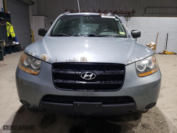 2009 Hyundai Santa Fe GLS with VIN 5NMSG13D59H240652, listed as a Copart auction lot 49662915 with 190,319 mi miles and Non Repairable. Bid and sale history available at carsss.com. Image 5.
