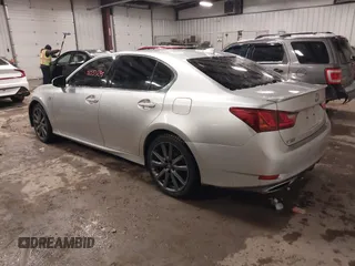2015 Lexus GS 350 with VIN JTHCE1BL4FA003397, listed as a IAAI auction lot 41553295 with 159,209 mi miles and . Bid and sale history available at carsss.com. Image 3.